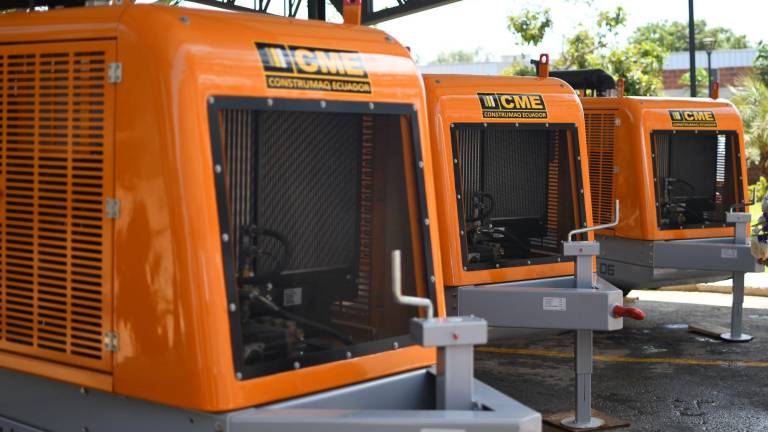 Tres bombas de hormigón de tecnología italiana fueron inauguradas por Ambiensa.