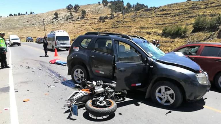 La cuarta parte de fallecidos en accidentes usaba moto