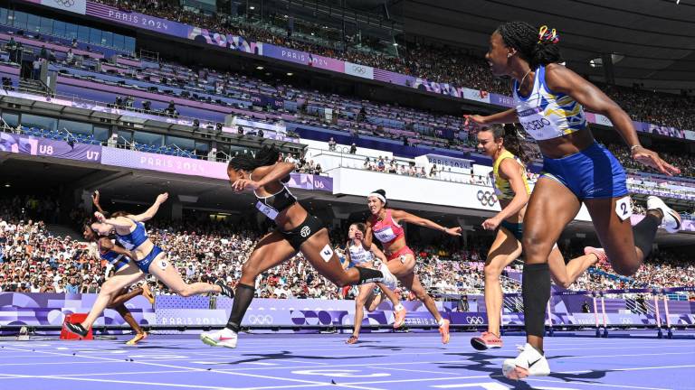 La atleta ecuatoriana Maribel Caicedo clasificó a las semifinales de 100 metros vallas por dos milésimas de segundo