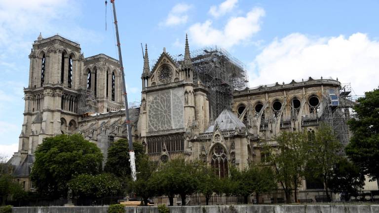 El Arzobispado de París destacó en un comunicado que la cifra no ha sido consolidada por ninguna fundación ni autoridad. Foto: AFP