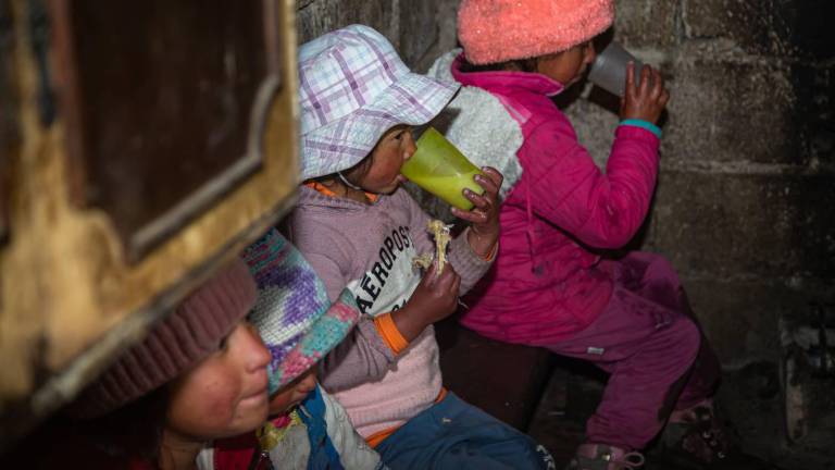 Inseguridad alimentaria subió en hogares con niños en Ecuador, según Unicef