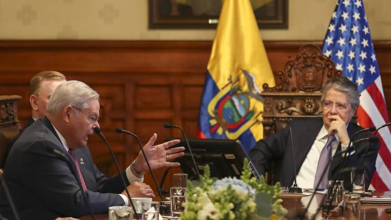 Presidente Lasso Se Reúne Con Senadores De Estados Unidos Quienes Lo Respaldan Frente Al Juicio 