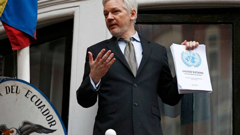 Julian Assange: &quot;No le tengo miedo a nada&quot;