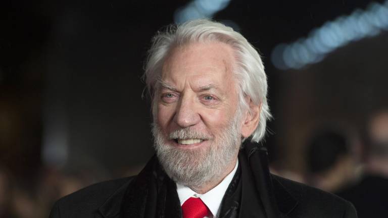 Murió el reconocido actor canadiense Donald Sutherland