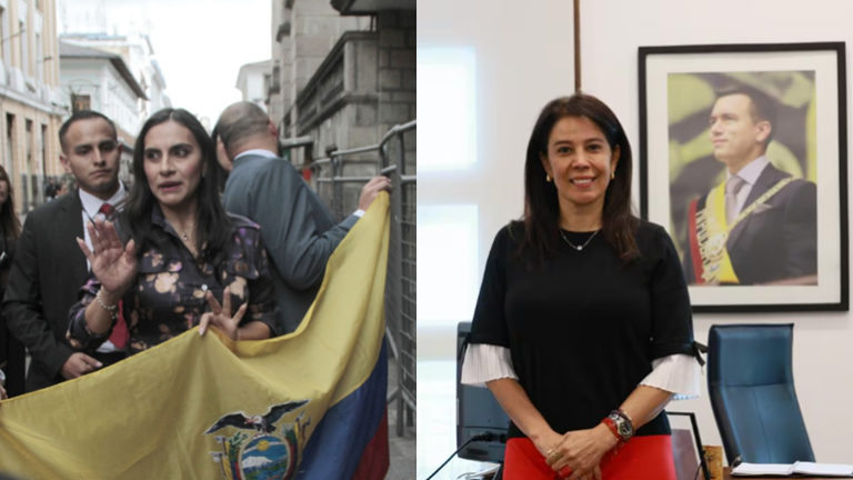 Verónica Abad y Cynthia Gellibert figuran como Vicepresidentas de Ecuador.