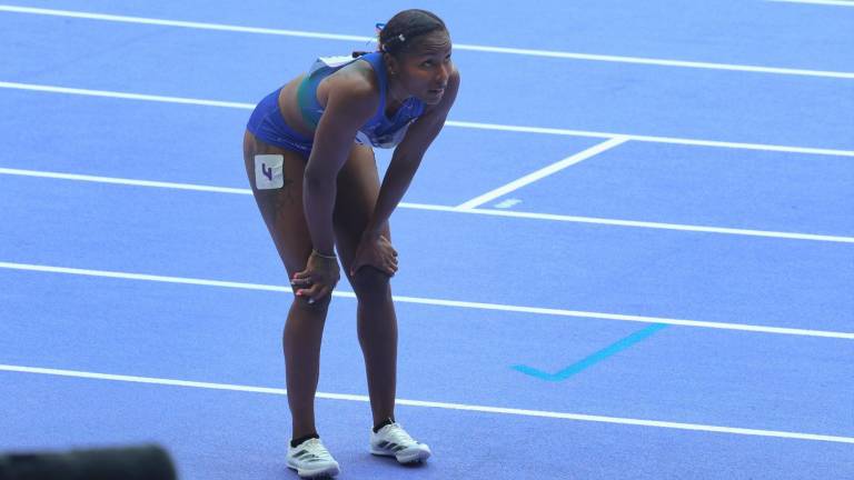 La atleta ecuatoriana Ángela Tenorio finalizó en sexto lugar de los 100 metros planos y quedó fuera de París 2024