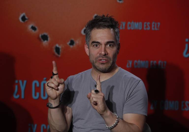 $!El actor mexicano, Omar Chaparro habla sobre la película que protagoniza ¿Y cómo es él?. EFE/ Mario Guzmán