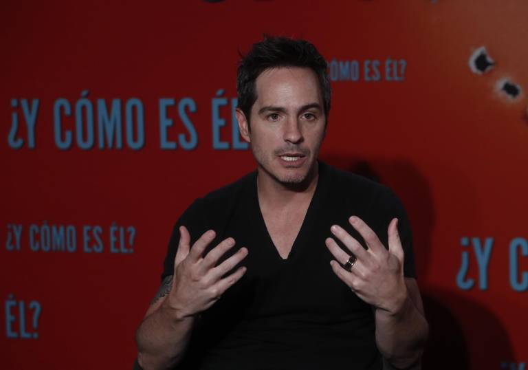 $!El actor mexicano, Mauricio Ochmann, durante una charla con Efe, el 1 de abril de 2022, en la Ciudad de México (México). EFE/ Mario Guzmán