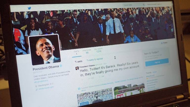 Obama se abre una nueva cuenta de Twitter