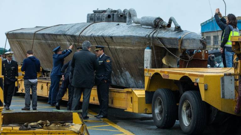 Narcosubmarino llevaba 100 millones de euros en cocaína