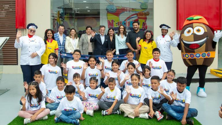 Nescuelita de Nestlé, un espacio en Guayaquil para que los niños en edad escolar aprendan jugando sobre hábitos saludables