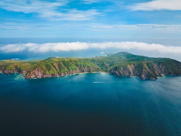 $!Isla de la Plata en el Parque Nacional Machalilla en Manabí también conocida como La pequeña Galápagos debido a su flora y fauna similar.