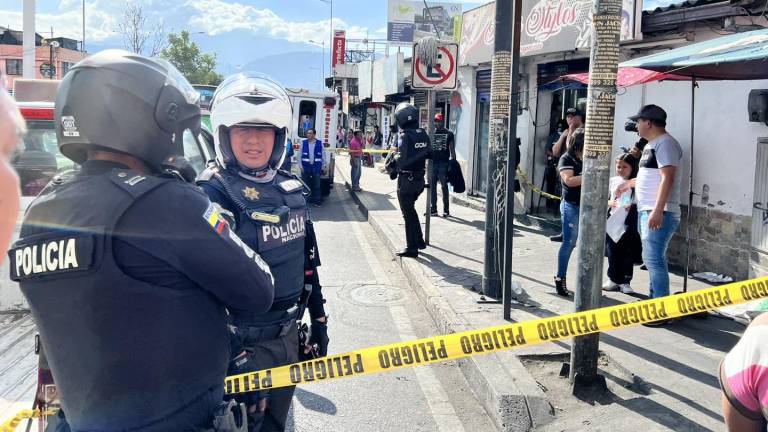 Heridos por balacera en Tumbaco, oriente de Quito