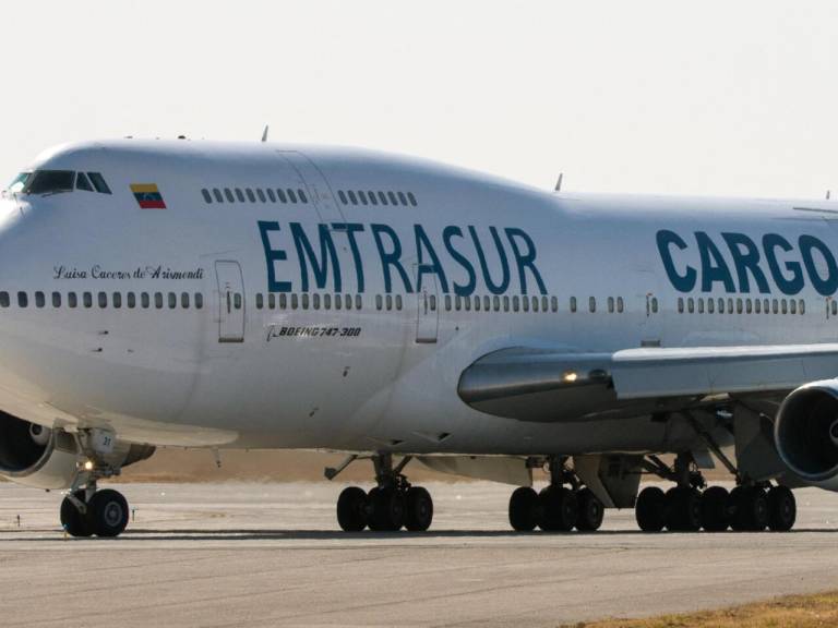 $!Fotografía del avión de Entramsur retenido.