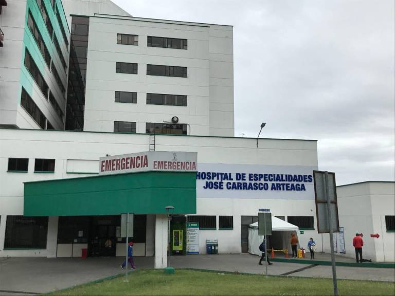 $!El Hospital José Carrasco Arteaga es una de las instituciones que no tiene medicamentos disponibles para administrar a los pacientes.