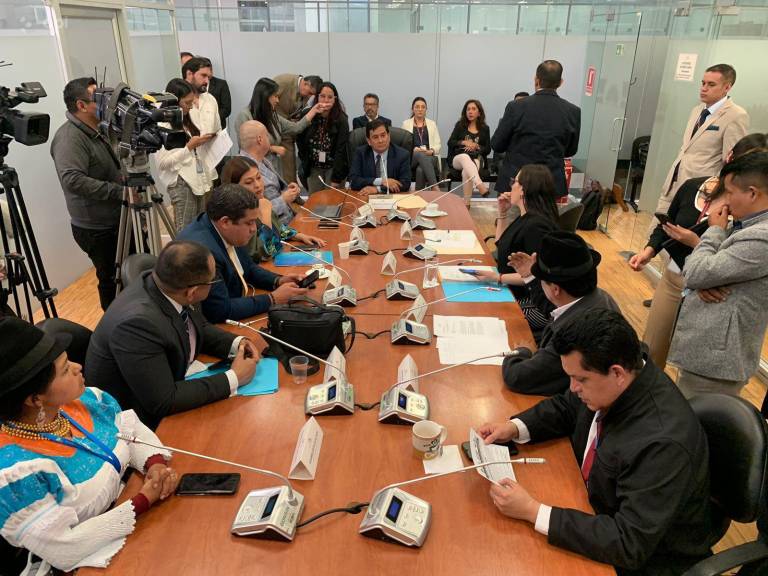 $!Fotografía de la reunión de la Comisión de Fiscalización.