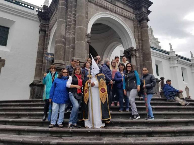 $!En Semana Santa se realiza la ruta Los secretos de la Pasión, en donde se recorren varios sitios religiosos como la Catedral Metropolitana de Quito.