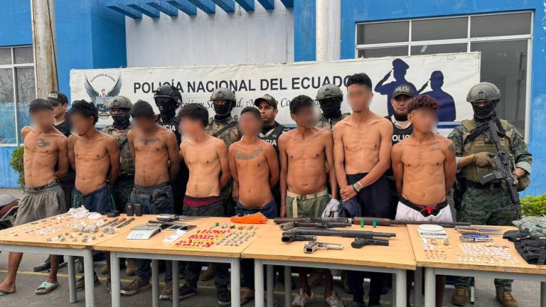 Megaoperativo en Durán contra 'Chonekillers' y 'Latin Kings': más de 10 detenidos, incluidos con antecedentes y un adolescente