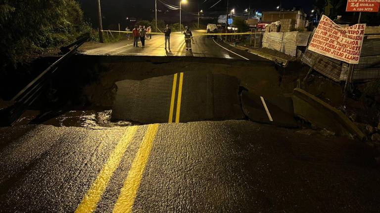 Cámara registró mortal accidente en Rumiñahui por vía destruida