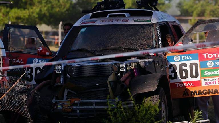 Diez heridos en el primer accidente del Dakar 2016