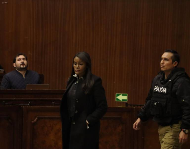 $!Fotografía de la comparecencia de la fiscal para el caso León de Troya.