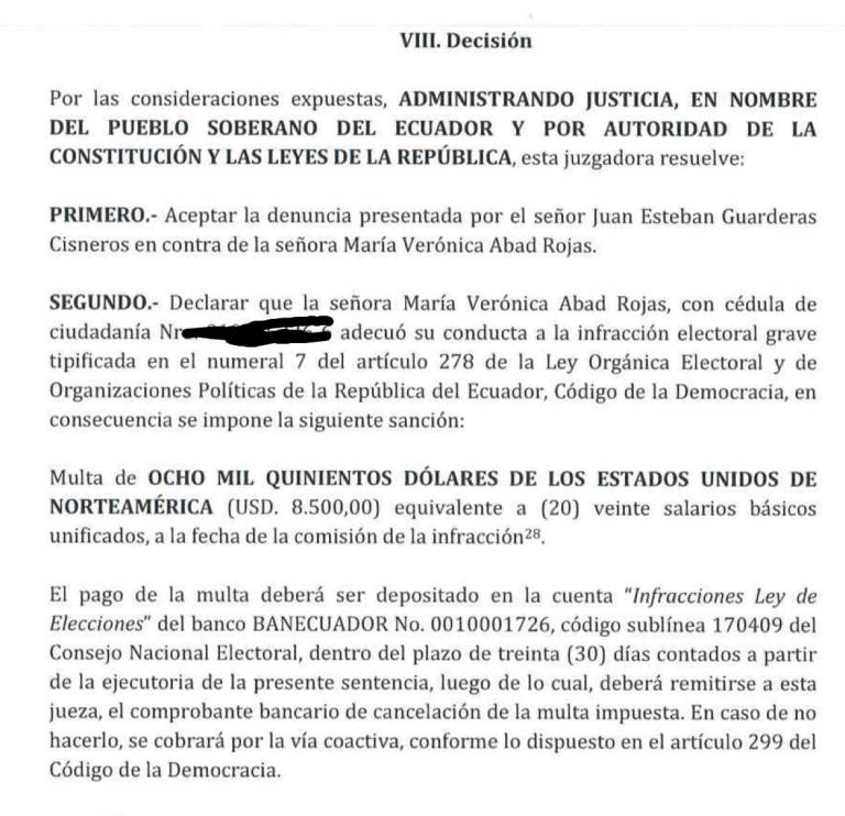 $!Resolución del Tribunal Contencioso Electoral (TCE).