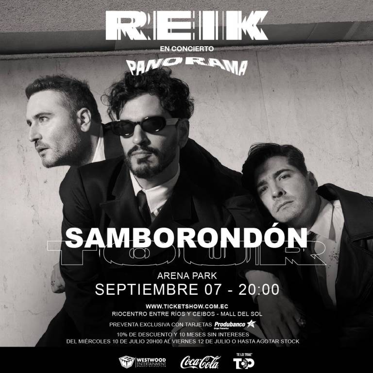 $!Reik trae a Ecuador su gira 'Panorama Tour 2024'