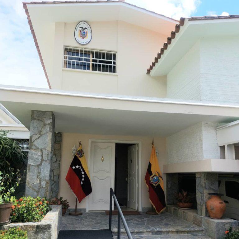 $!Fotografía del Consulado de Ecuador en Caracas, ubicada en la cuarta avenida de Altamira.