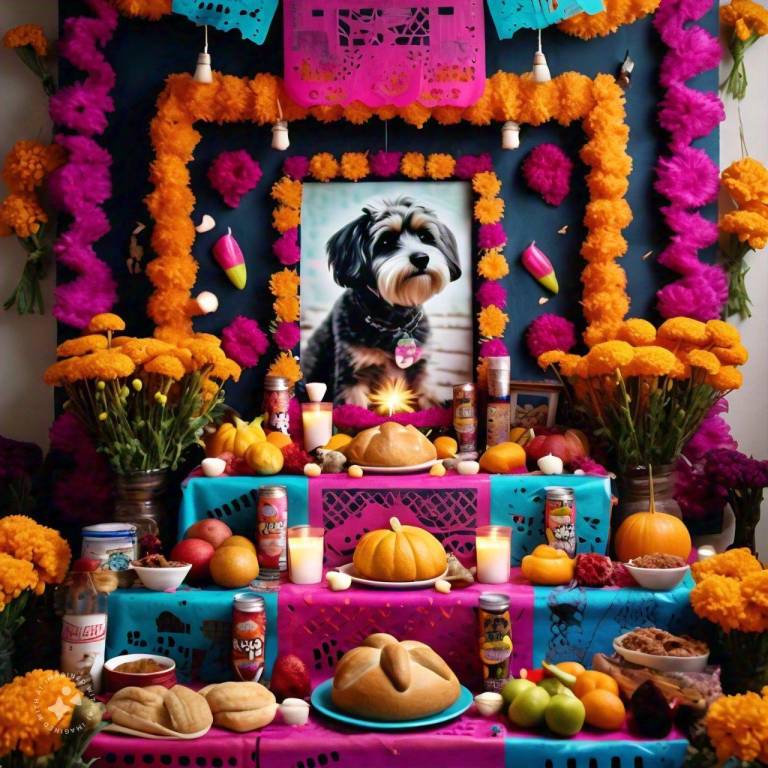 $!Altar de ofrendas para mascotas.