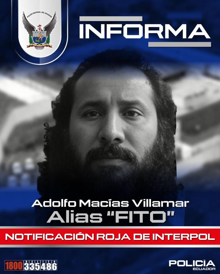 $!Interpol emite notificación roja para que alias 'Fito' sea buscado en 196 países