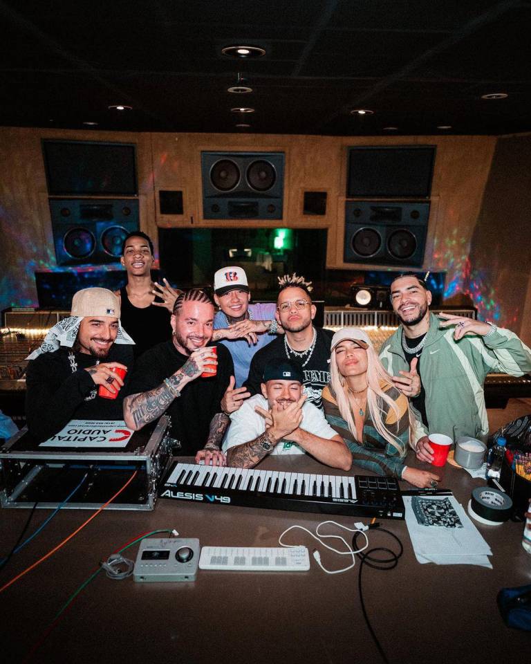 $!El tema une a Karol G, Feid, Maluma, J Balvin, Ryan Castro, Blessd y Ovy On The Drums.