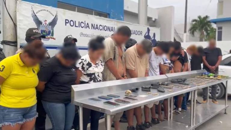 Golpe contra la organización criminal 'Bob Marley' en Durán: guardaban armas, municiones y droga