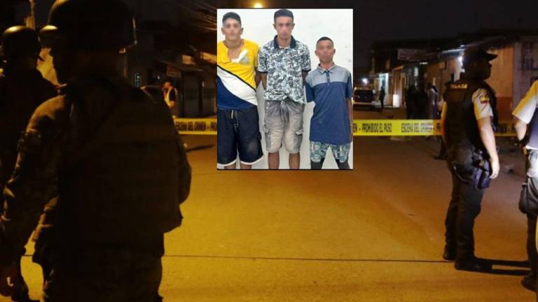 Tres hombres descuartizaban a un joven cuando fueron sorprendidos por la Policía: esto se sabe sobre los detenidos en Portoviejo