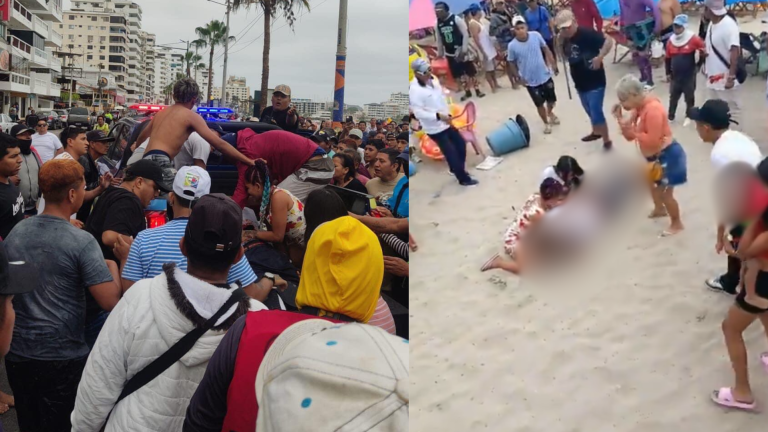 Ataque armado en playa de Salinas deja un herido y alarma a turistas