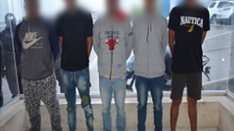 Desarticulan banda en Durán dedicada al robo a personas y extorsión: fueron identificados como 'vacunadores'