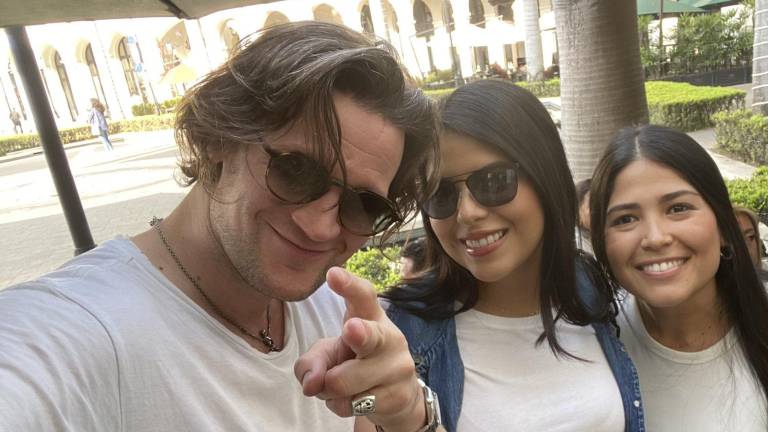 Matt Smith está en Ecuador para celebrar su cumpleaños