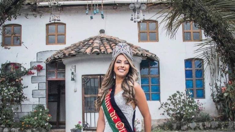 Muere exreina de Otavalo, Leslie Andrade