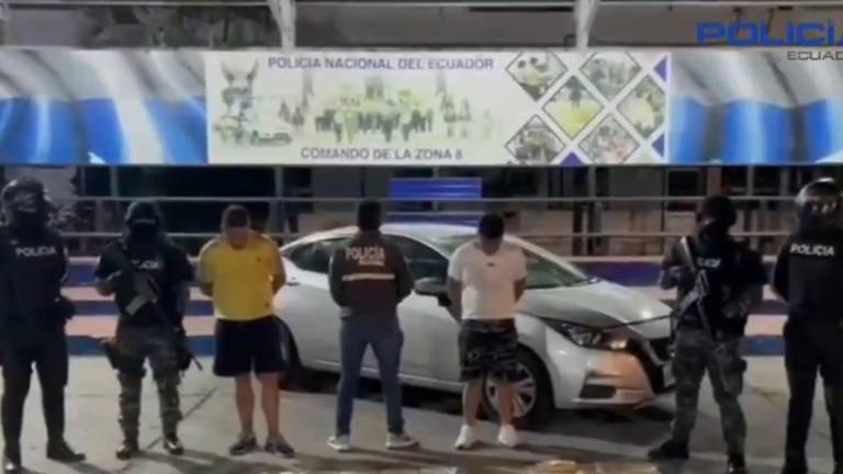 Guayaquil: Capturan a presuntos delincuentes de alto e intermedio valor, en operativo antidrogas