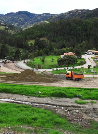 Fotografía del relleno sanitario de Pichacay este jueves, en Cuenca.