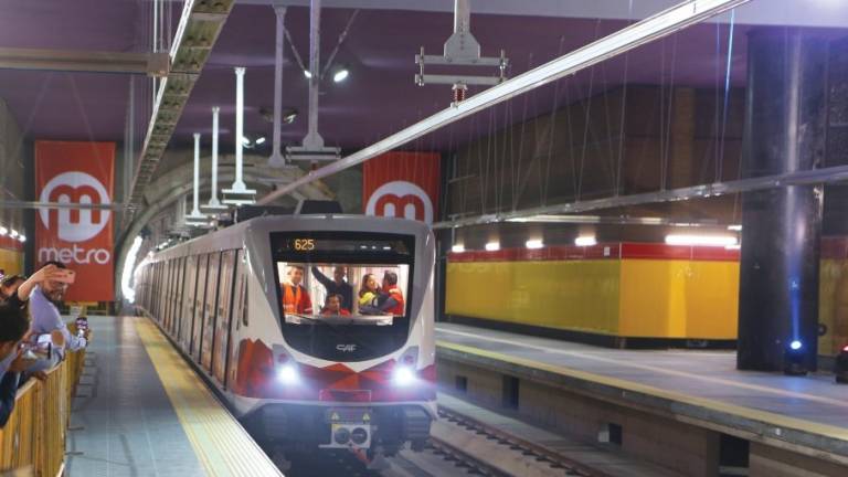 Metro de Quito operará en el primer semestre de 2020